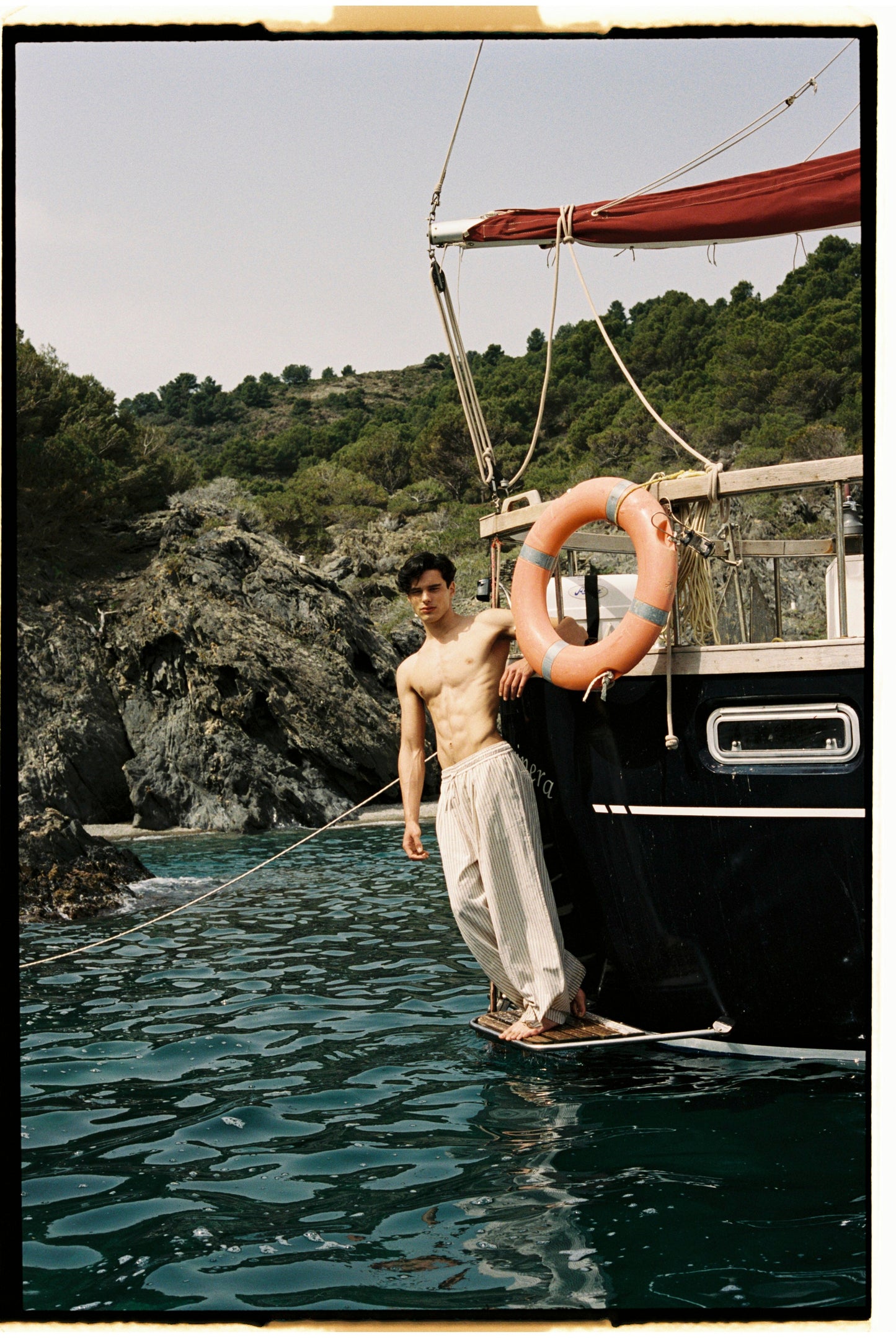 Golfet Wide Linen Pants