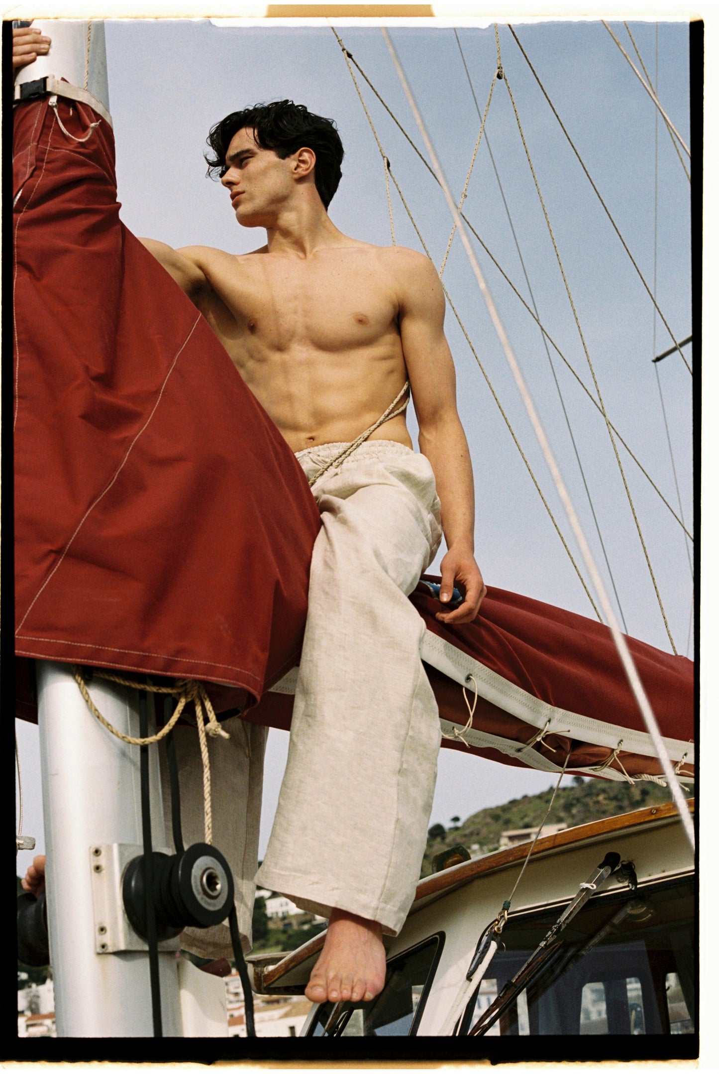 Tormo Linen Wide Pants