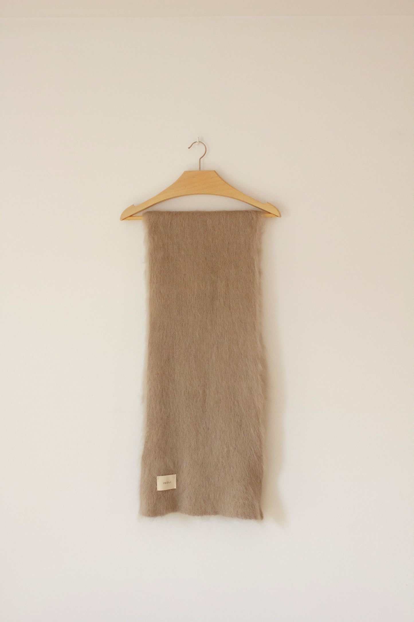 Mink mohair scarf