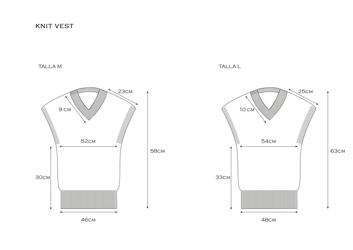 Wool and Alpaca Knit Vest