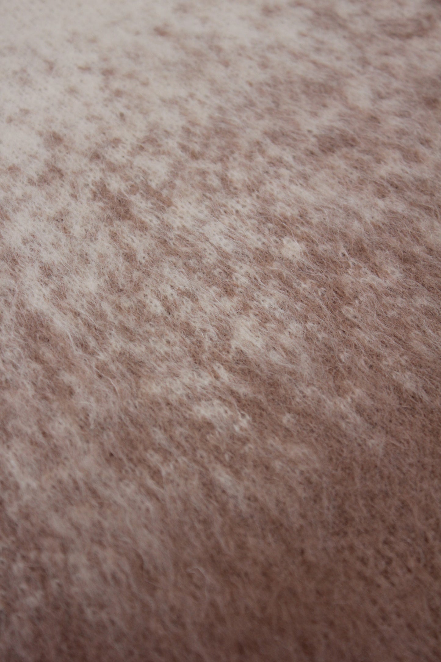 Wool and Alpaca Winnat's Scarf Brown